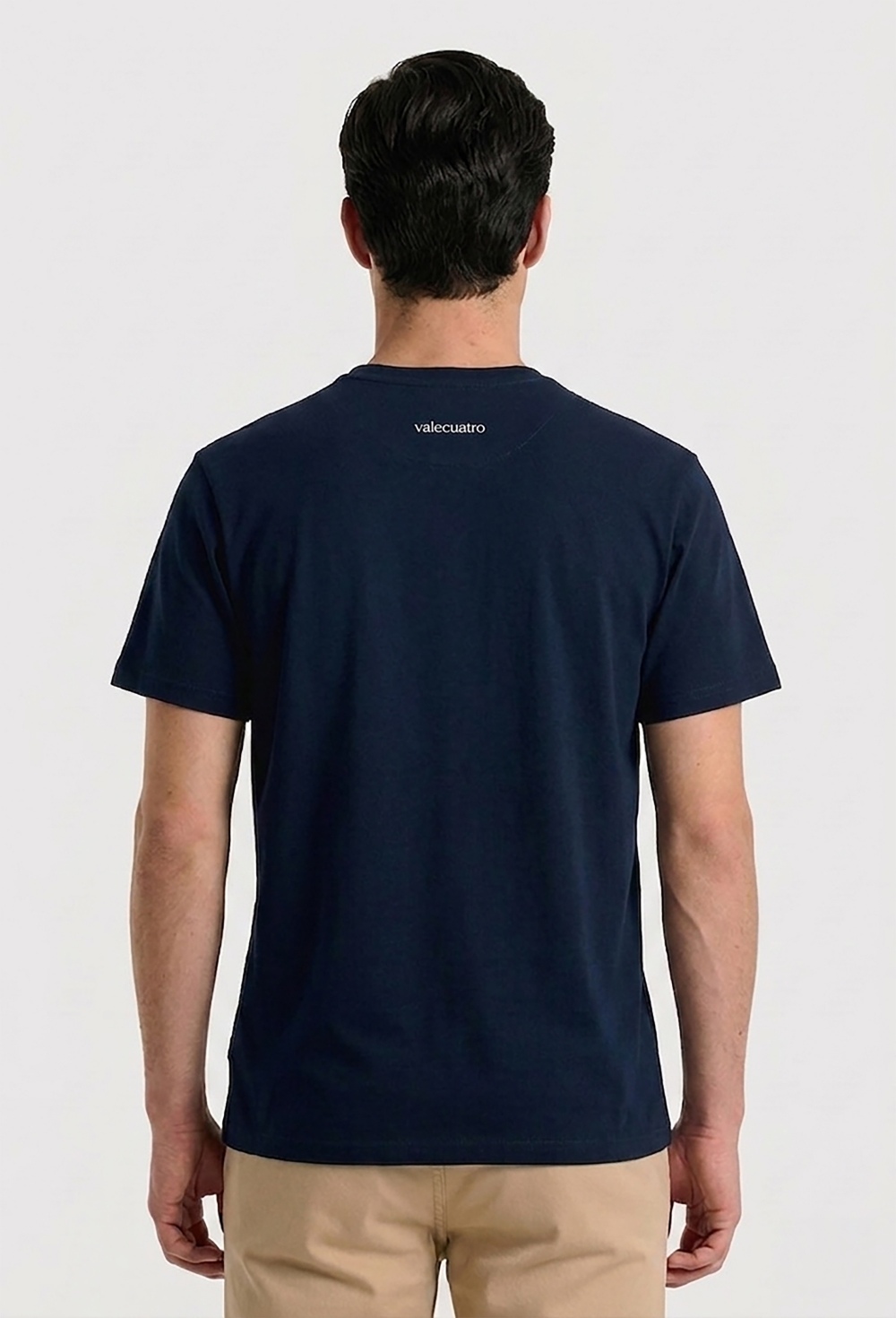 Camiseta logo Valecuatro España azul marino - 32.9