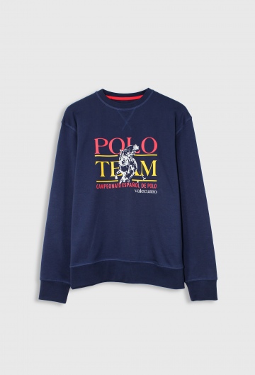 Sudadera España Polo azul marino