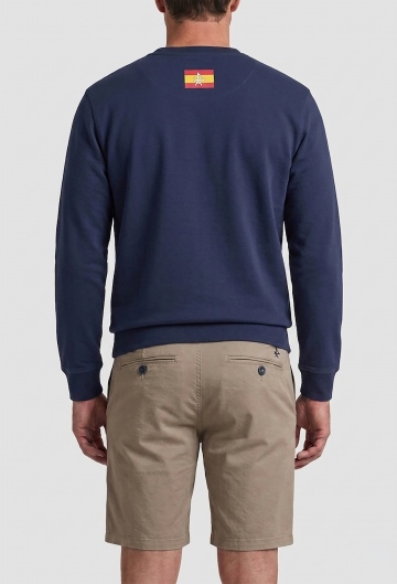 Sudadera España Polo azul marino