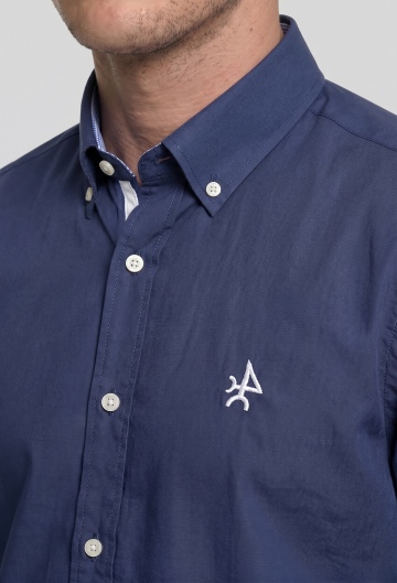 Camisas clásica Valecuatro azul marino