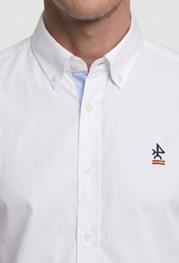 Camisa clásica España blanca