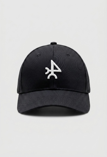 Gorra logo Valecuatro negra