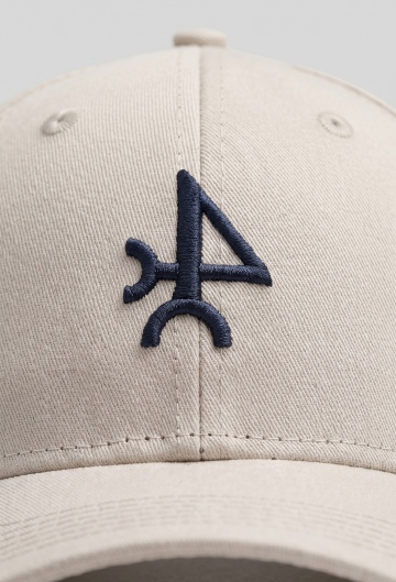 Gorra logo Valecuatro beige