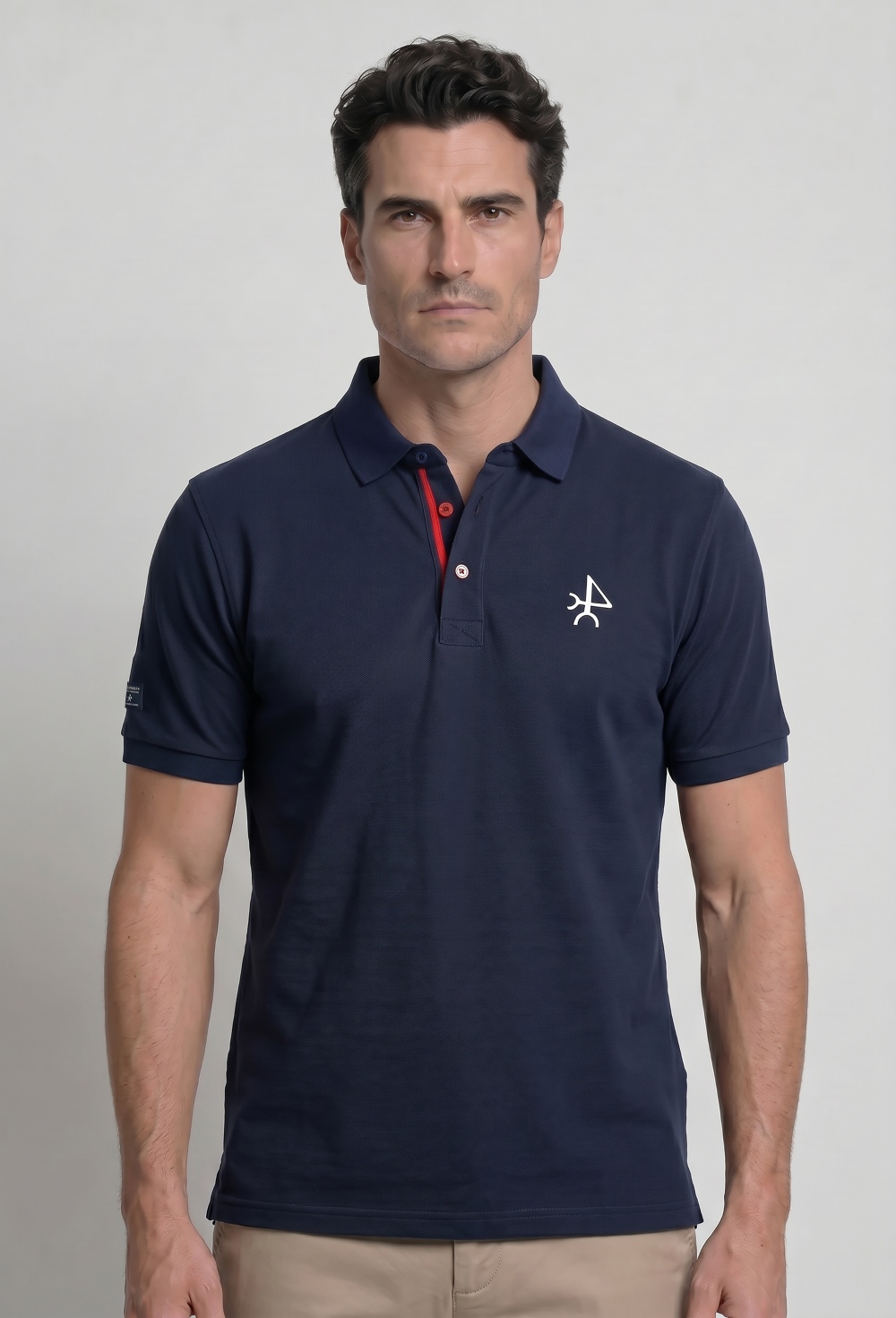polos - Polo clásico Valecuatro azul marino P26H-6469-AZM