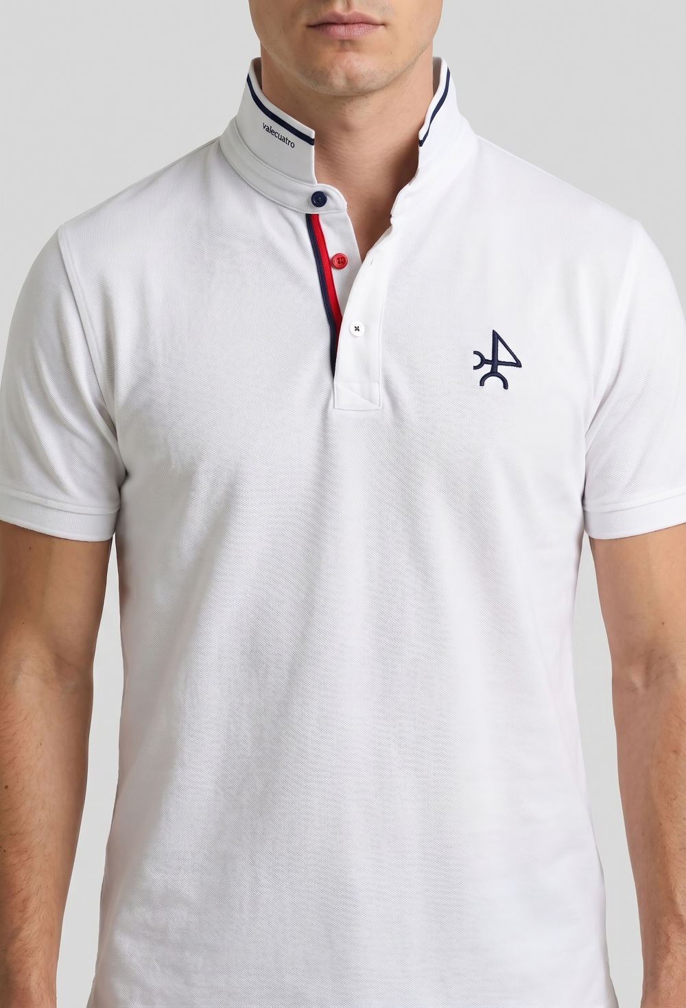 Polo clásico Valecuatro blanco - 49.9