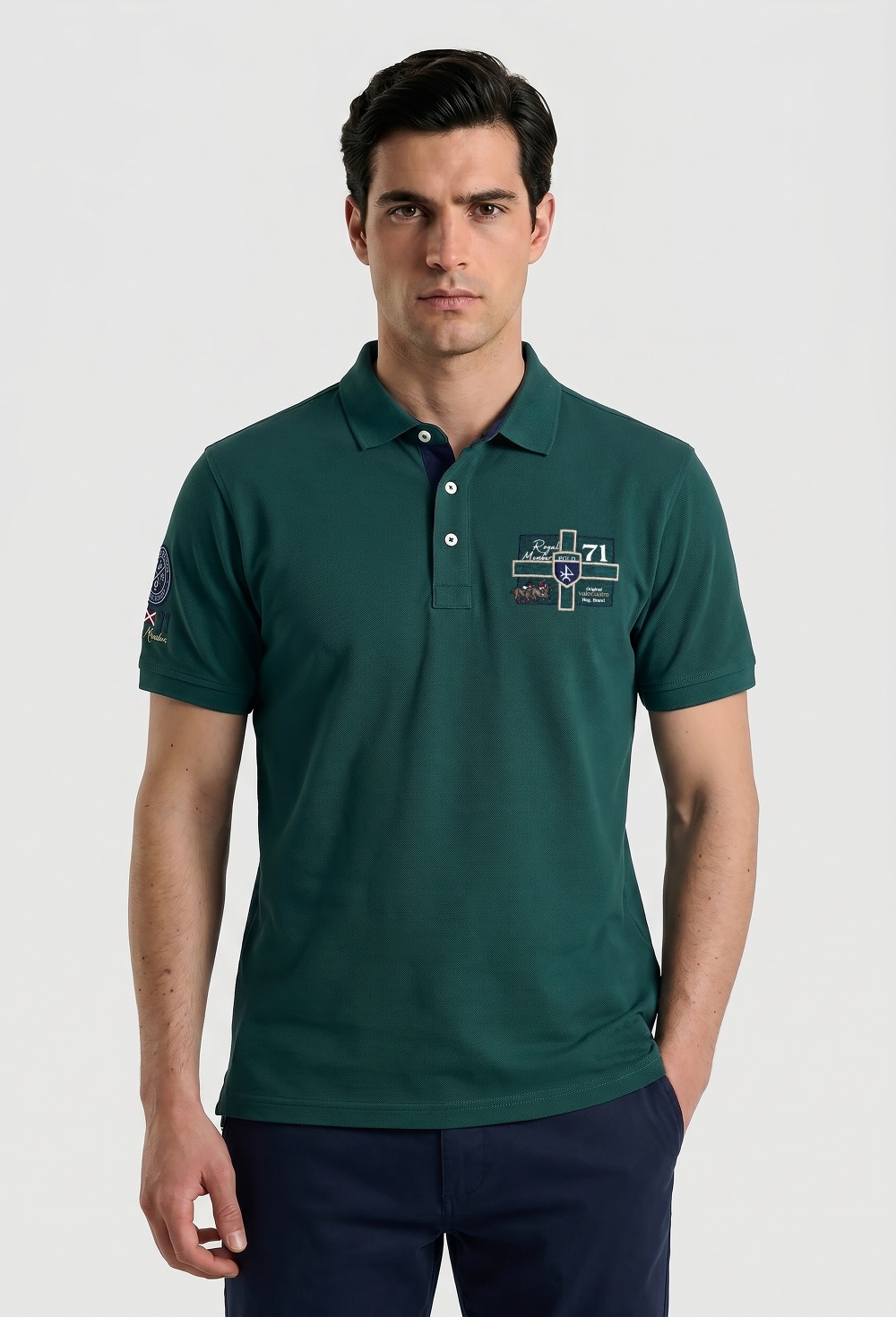 polo-shirts - POLO H PLAYER P26H-6483-VDI