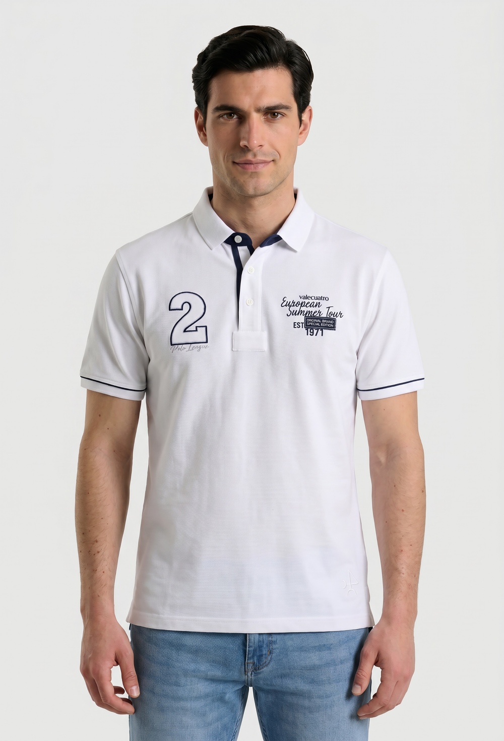polo-shirts - POLO H SUMMER TOUR P26H-6499-BL