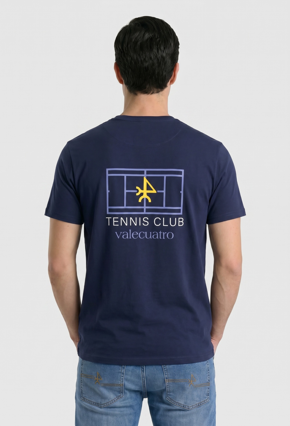 Camiseta Tennis Club azul marino - 32.9