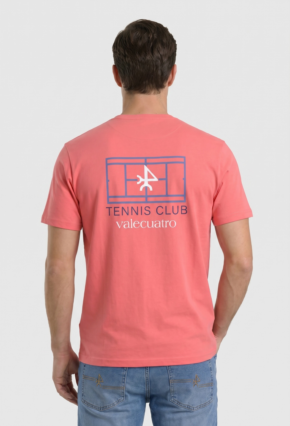 Camiseta Tennis Club coral - 32.9