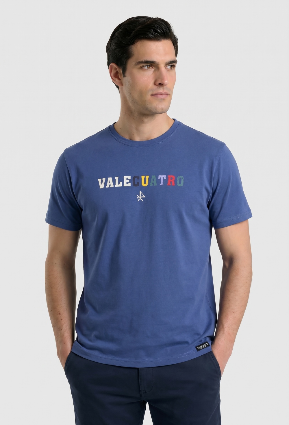 camisetas - Camiseta modelo Valecuatro azul índigo P26H-6567-IND