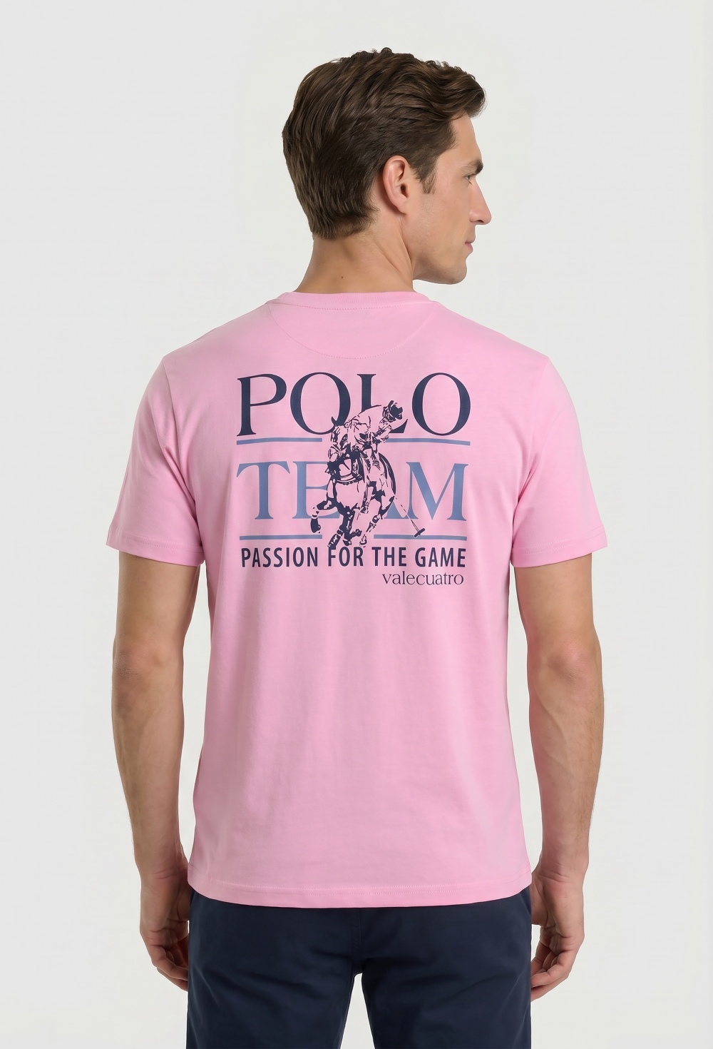 Camiseta Polo rosa - 32.9