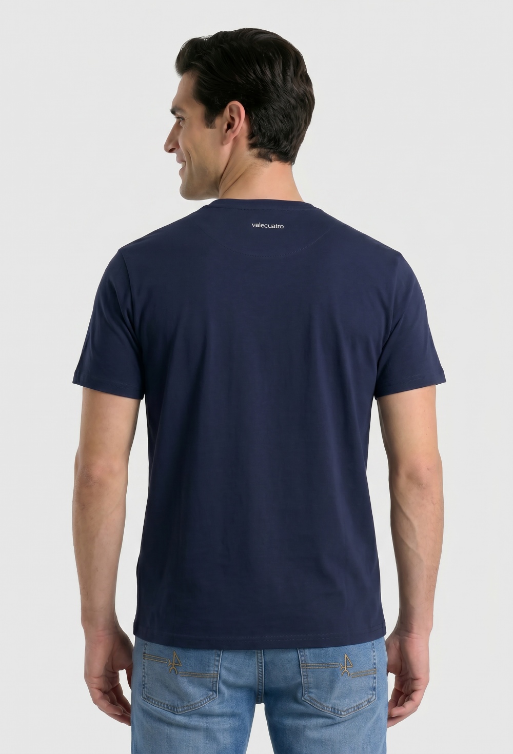 Camiseta logo Valecuatro España azul marino - Valecuatro
