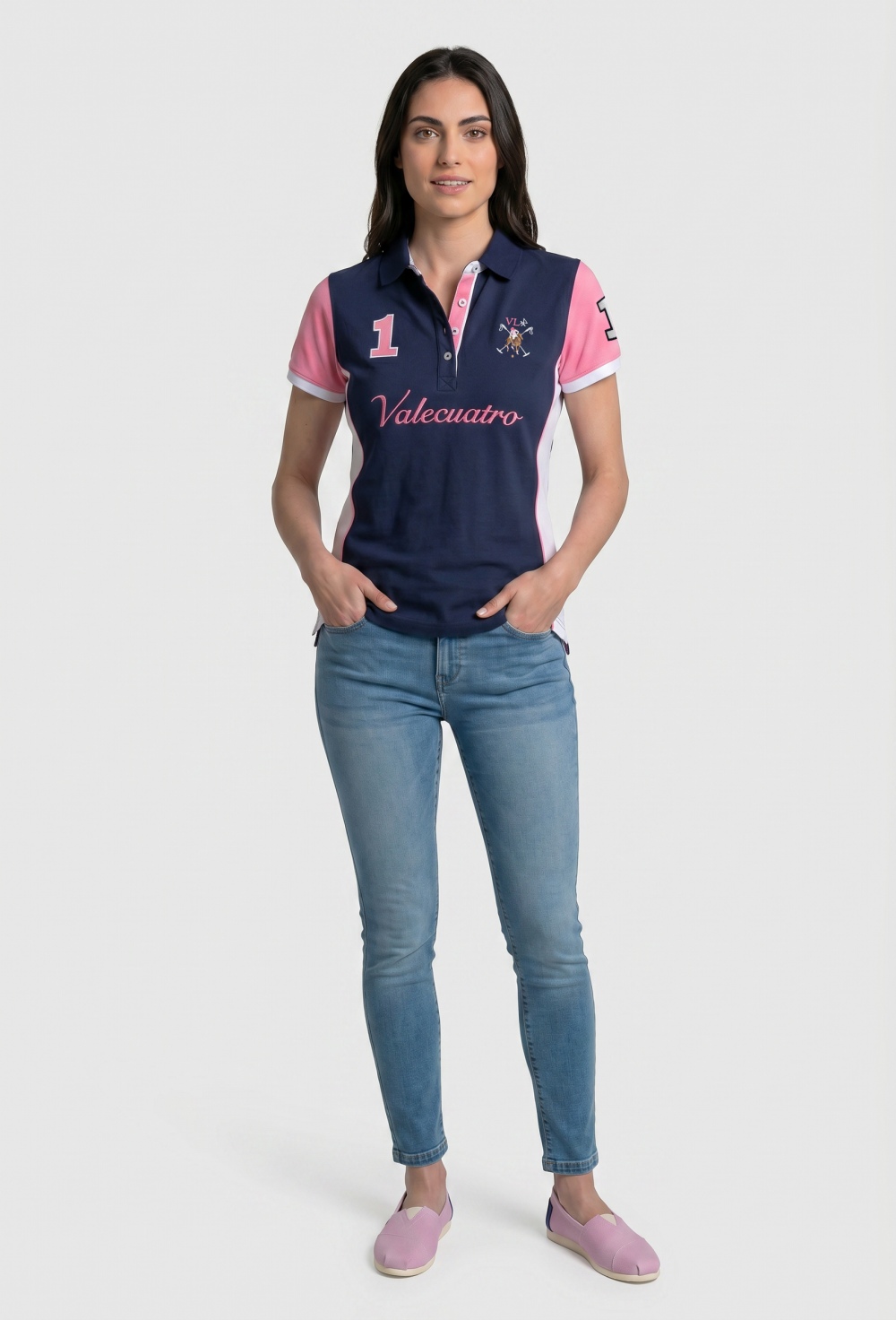 Valecuatro - Polo Valecuatro Team azul marino