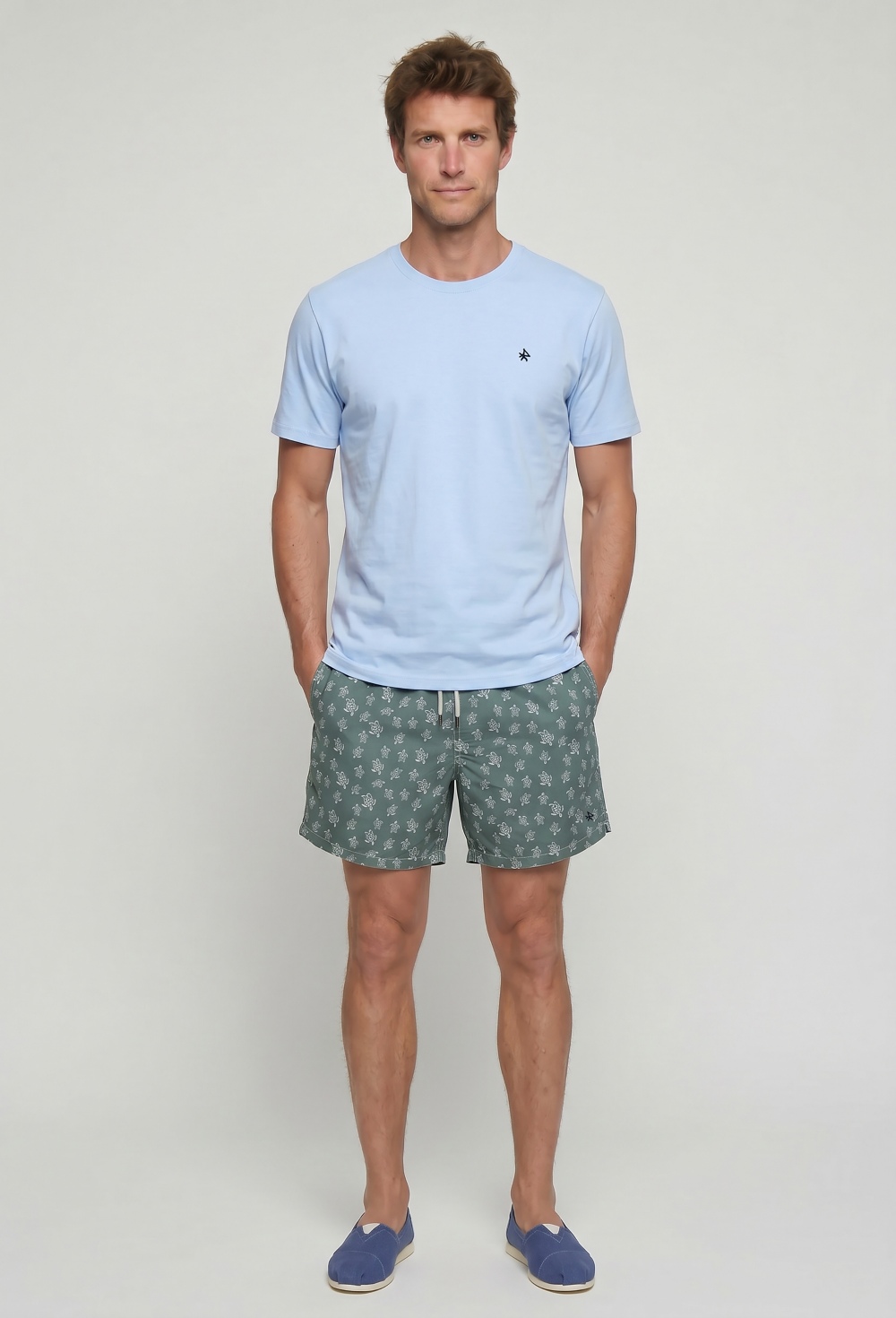 Bañador estampado fantasía verde - Valecuatro