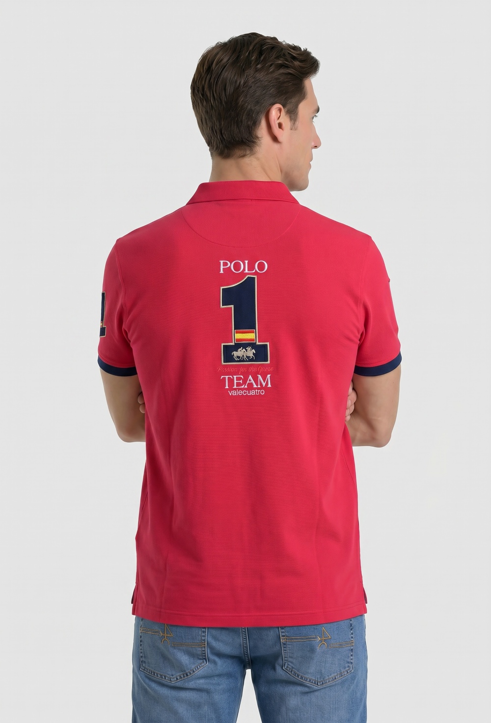 Polos escudos España rojo - 41.93