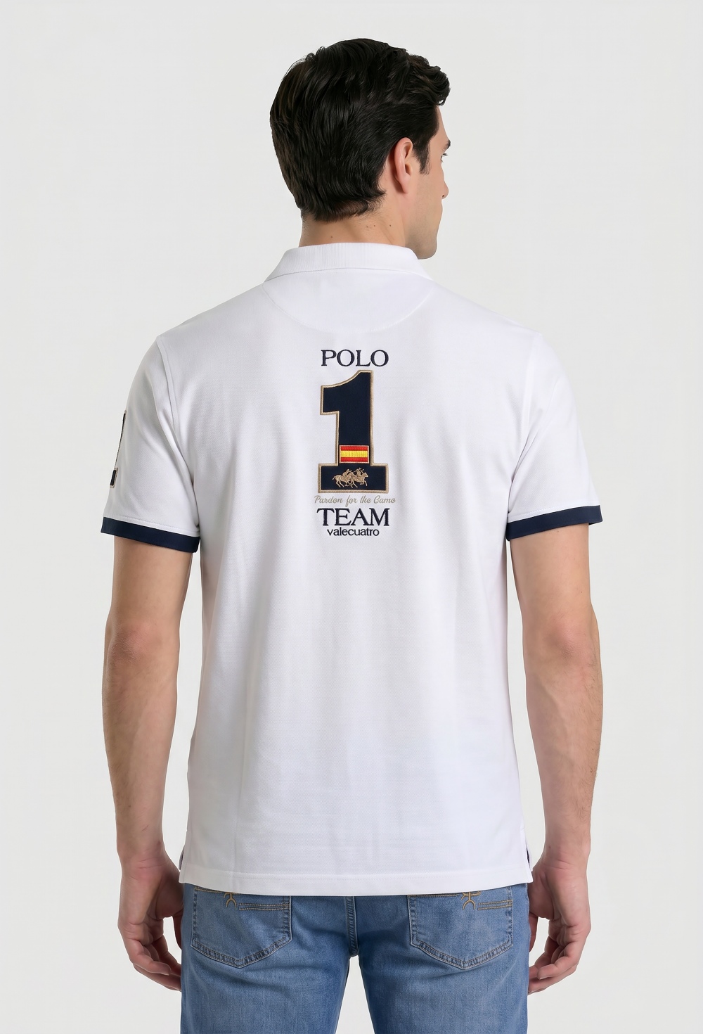 Polos escudos España blanco - 41.93